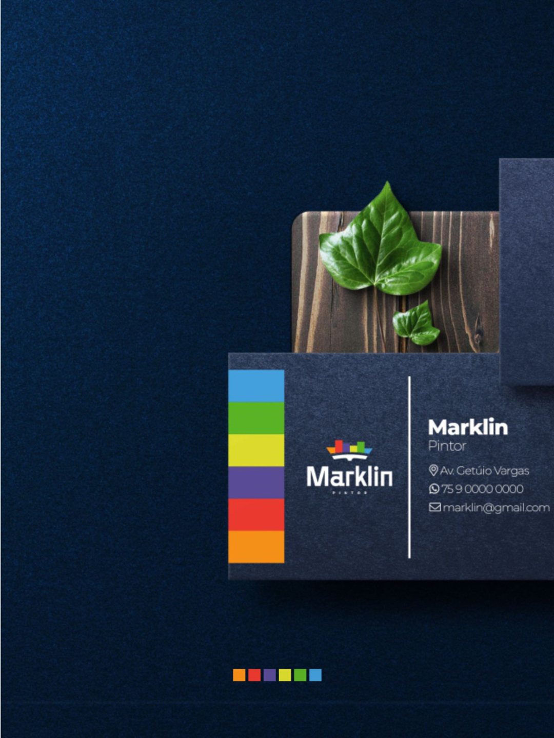 Identidade visual — Marklin Pintor